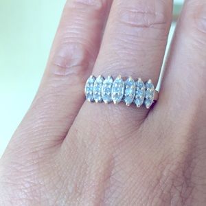 14 karat yellow gold anniversary ring